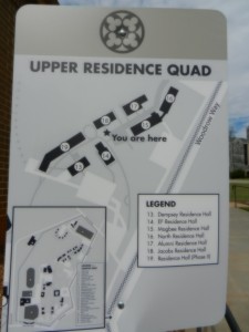 Upper Residence Quad sign